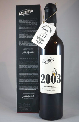 Barbeito "Malvasia  - Colheita single cask 242d Vinhas de São Jorge" Madeira 500ml.